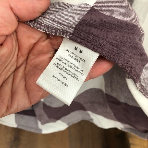 Wind River purple buffalo checkered plaid - Picture 3 of 4